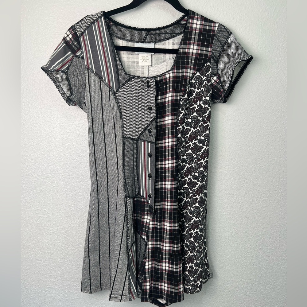 Vintage Romper Shorts with Modern Edge 
100% Cotton 
Multi Pattern